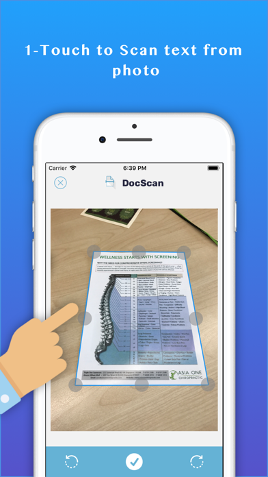 Screenshot #3 pour DocScanner - Image to text
