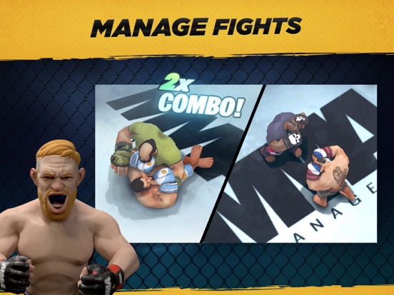 MMA Manager: Fight Hard iPad app afbeelding 3
