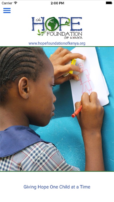 The Hope Foundation of Kenya Screenshot