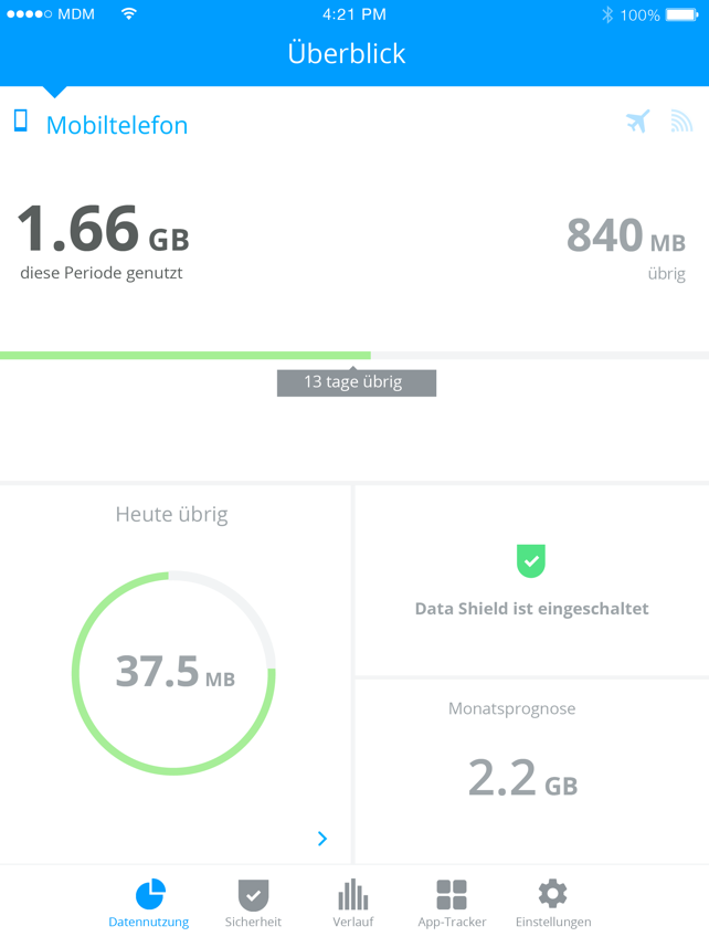My Data Manager VPN Sicherheit スクリーンショット