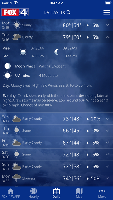 FOX 4 Dallas-FTW: Weatherのおすすめ画像2