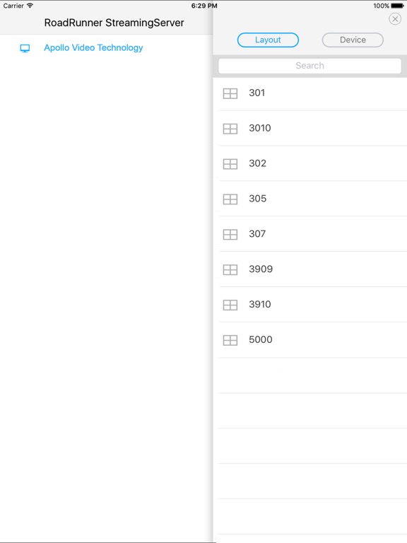 Screenshot #4 pour RoadRunner Streaming Server