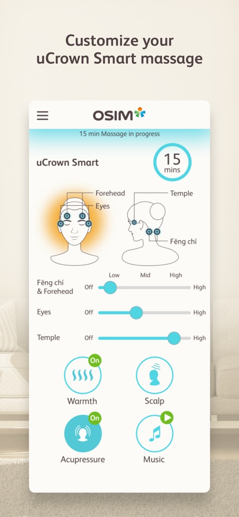 OSIM Relax and Relieve - Health & Fitness App | MWM