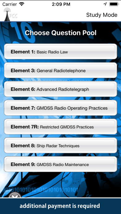 FCC Exams Screenshot