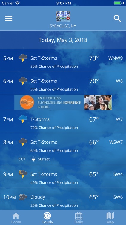 CNY Central Weather
