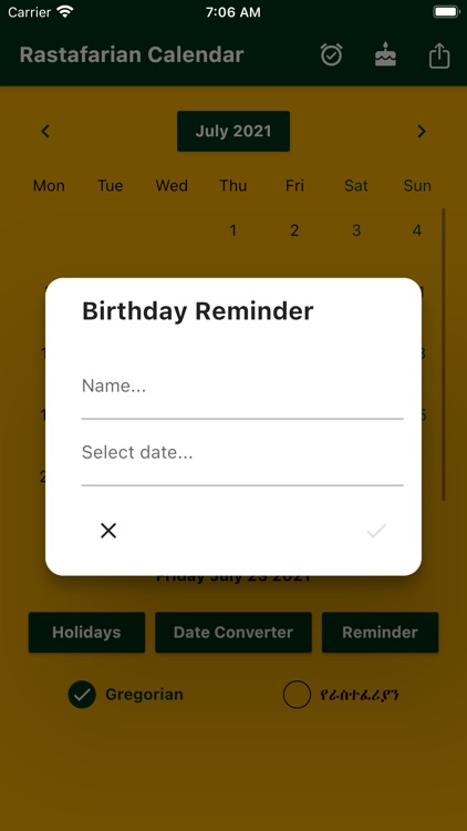 Rastafarian Calendar screenshot-6