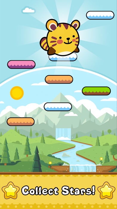 Monkey Hop: Cute Jump Screenshot