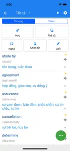 Từ vựng tiếng Anh theo chủ đề screenshot #3 for iPhone