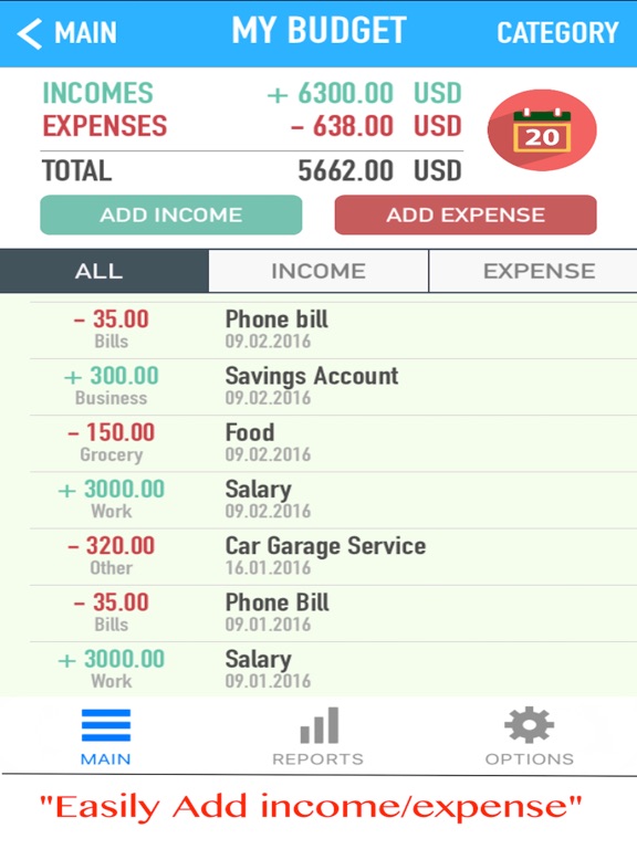 Screenshot #4 pour Budget Planner 360