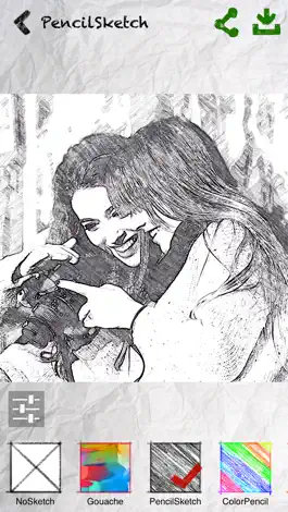 Game screenshot Cartoon Photo - Sketch Guru apk