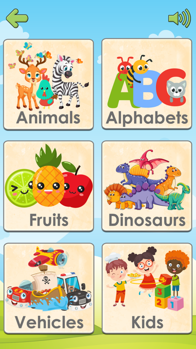 Kids Garden-Learning Games Screenshot