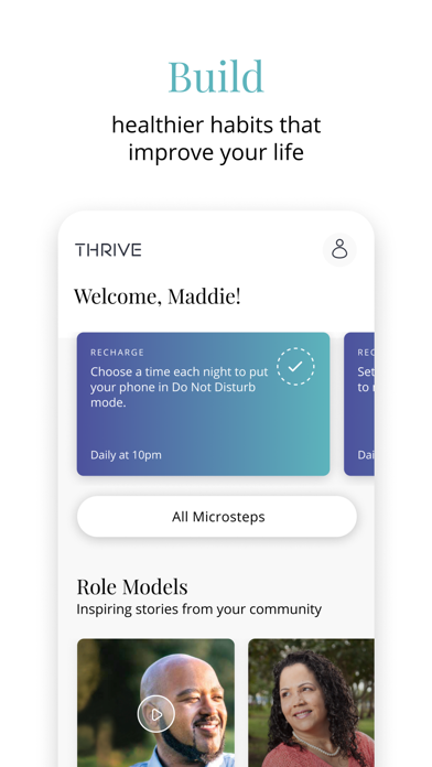 How to cancel & delete Thrive from iphone & ipad 1