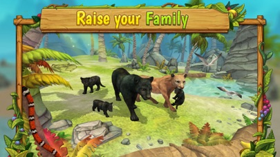 Screenshot #1 pour Panther Family Sim : Jungle