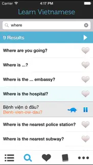 learn vietnamese - phrasebook iphone screenshot 4