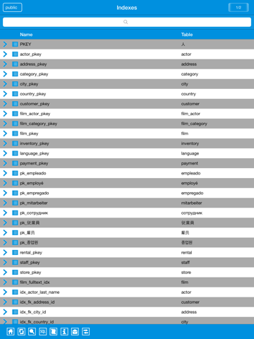 Screenshot #6 pour iPostgreSqlProg - PostgreSql