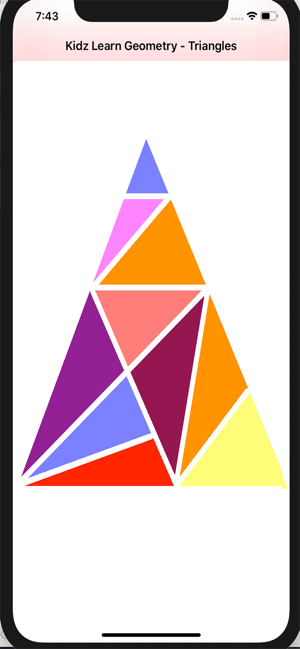 ‎Triangles in Geometry Screenshot