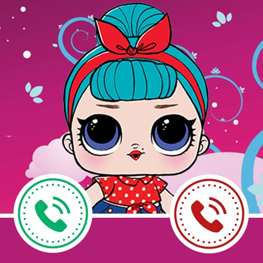 Princess Doll Call And Jump Icon