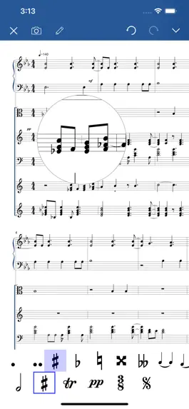 Game screenshot Notation Pad Pro - Sheet Music hack