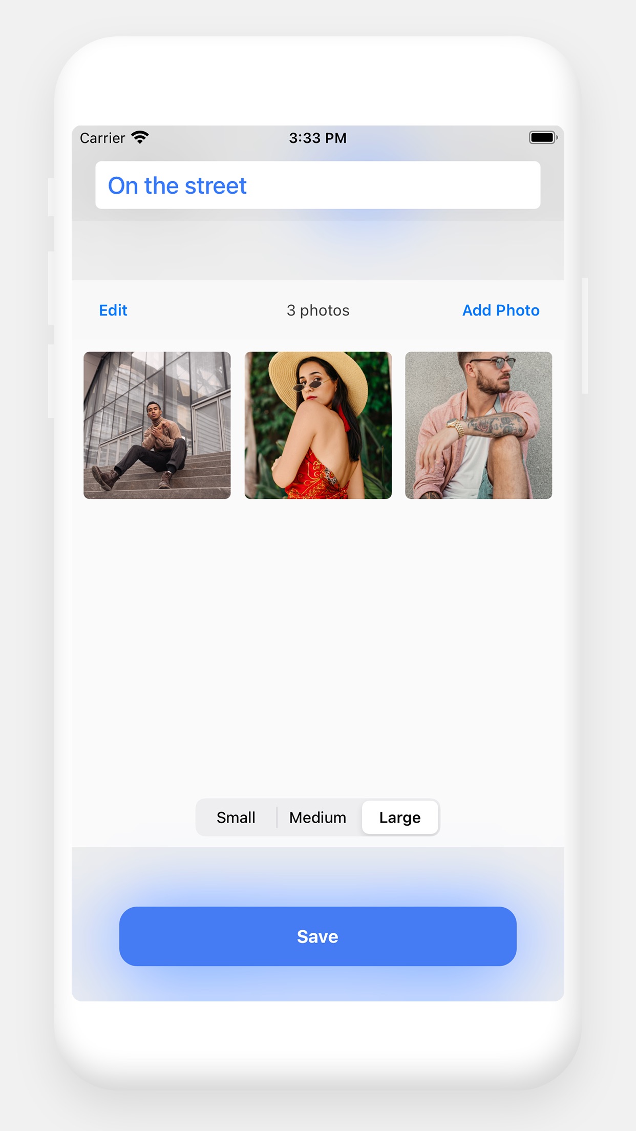 Screenshot do app Photo Widget․