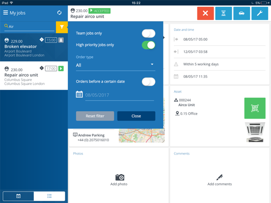 Screenshot #5 pour Planon AppSuite