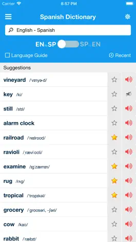 Game screenshot English - Spanish Dictionary hack