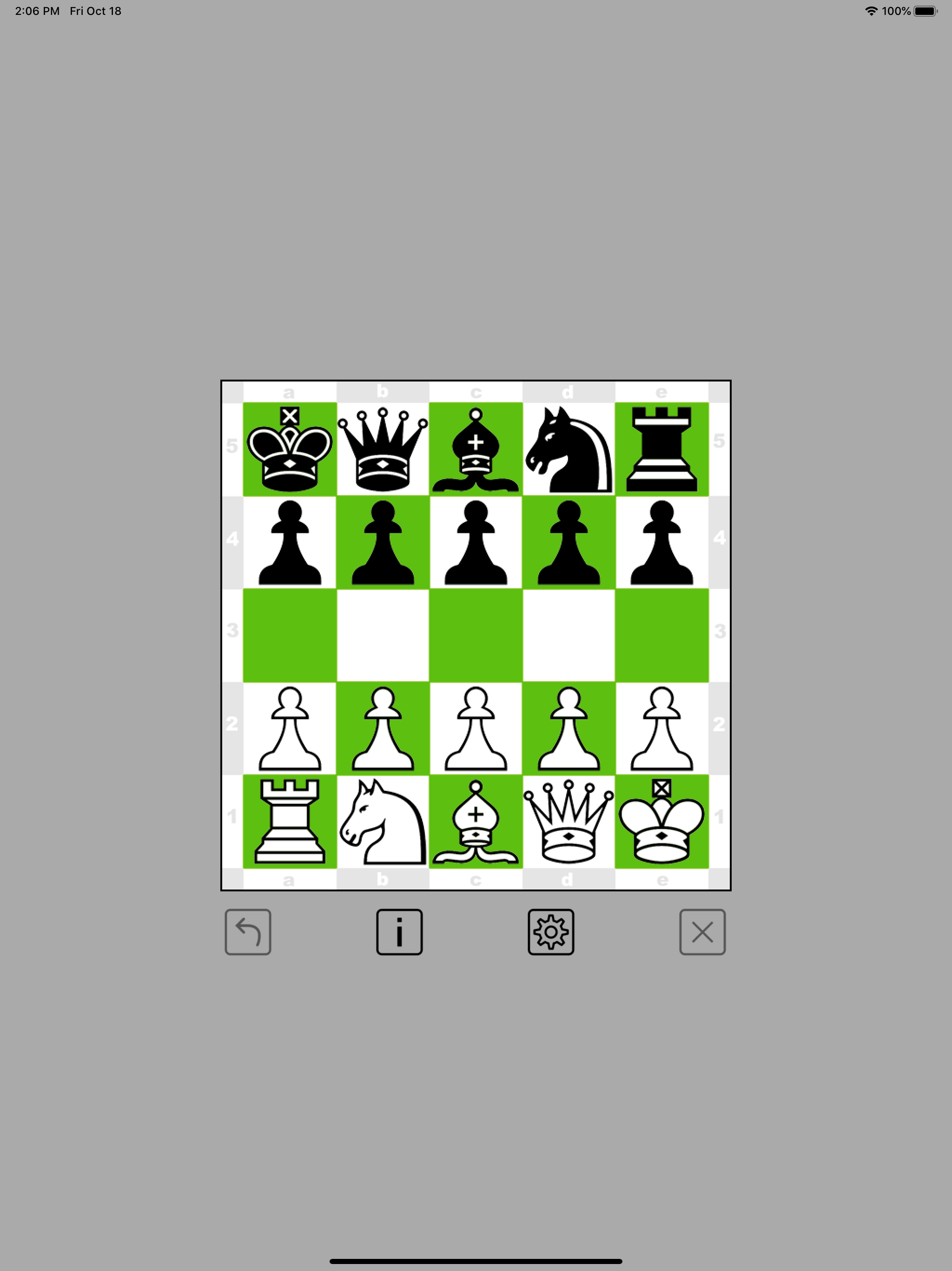 Mini Chess 5x5