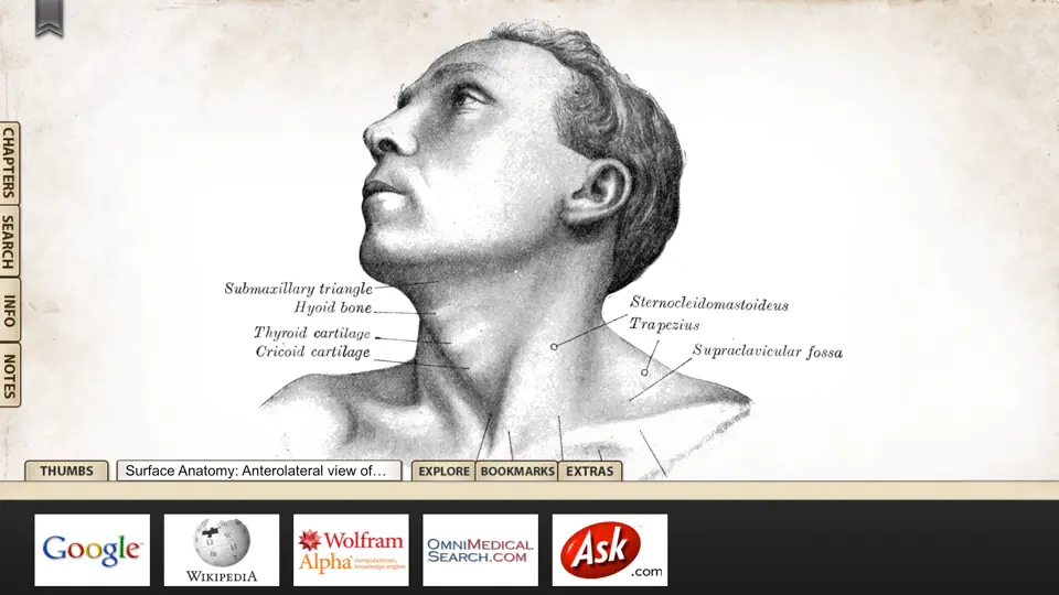 Скриншот Grays Anatomy Premium Edition на iPhone 3