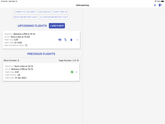 Helicopterlog screenshot 3