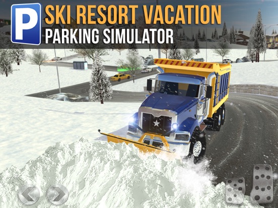 Ski Resort Parking Sim iPad app afbeelding 1
