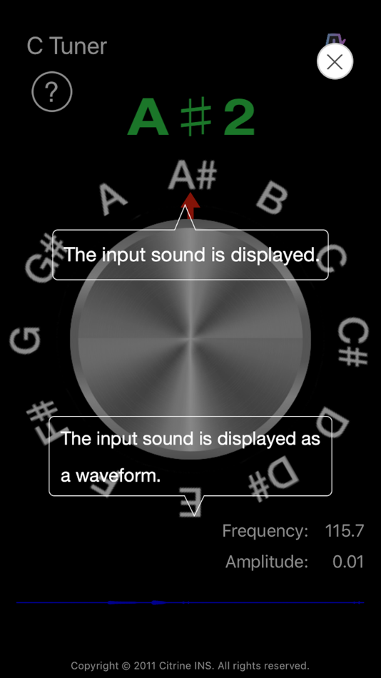 #4. C Tuner (iOS) 由: Jongyun Park
