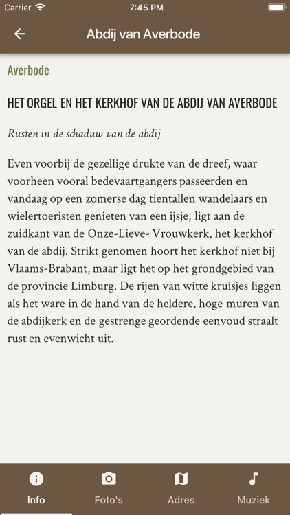 Langs kerken en kerkhoven