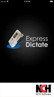 express dictate dictation app iphone bildschirmfoto 1