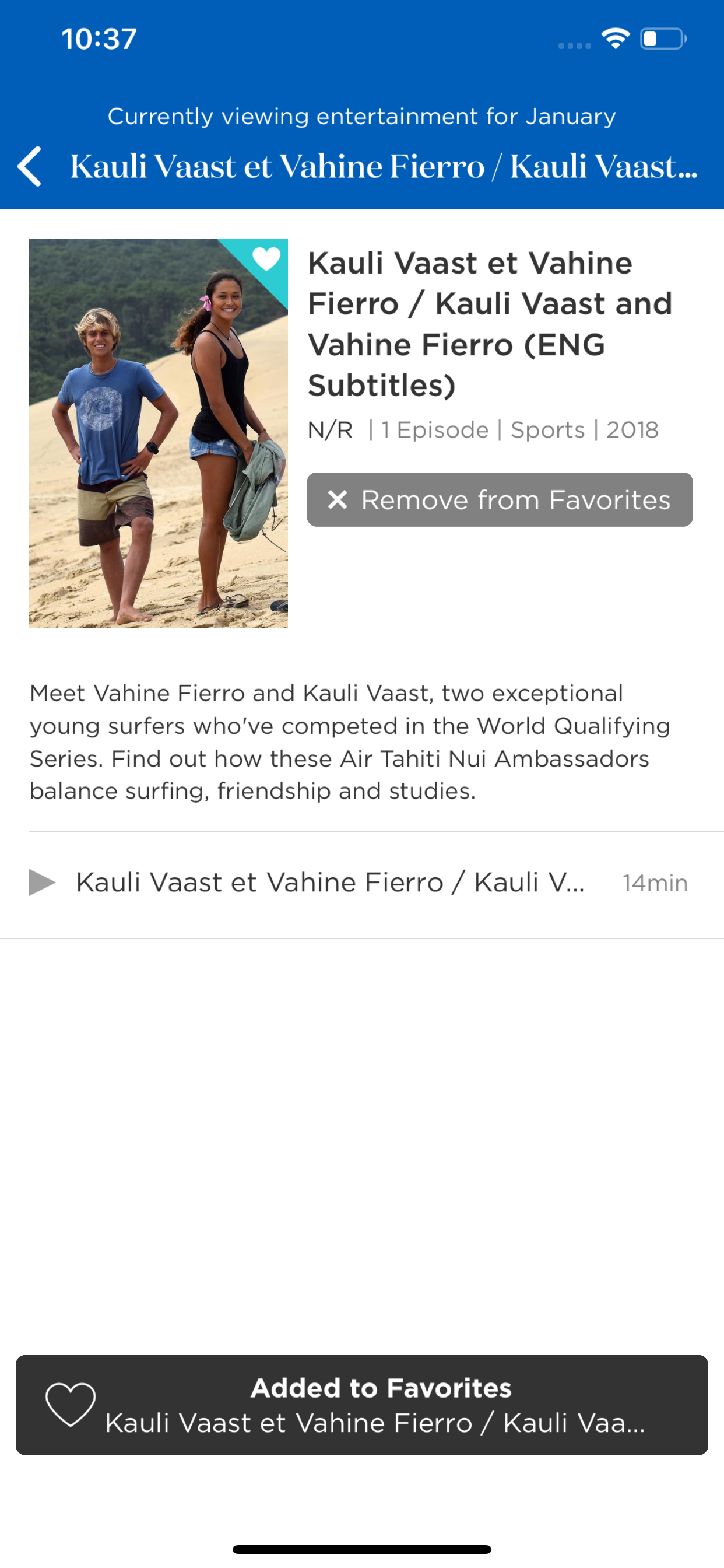 Air Tahiti Nui In The Air screenshot 4