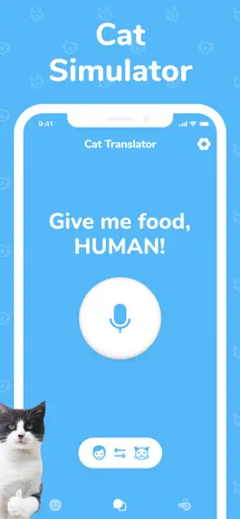 Game screenshot Human to Cat Translator・Meow mod apk