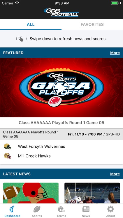 GPB Sports: Football