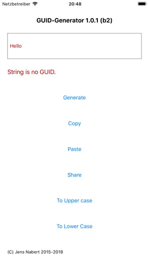 GUID-Generator screenshot 2