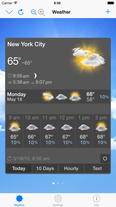 ClassicWeather Screenshot 1 - AppWisp.com ClassicWeather Screenshot 1 - AppWisp.com