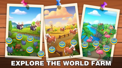 Solitaire Farm Tripeaks World Screenshot
