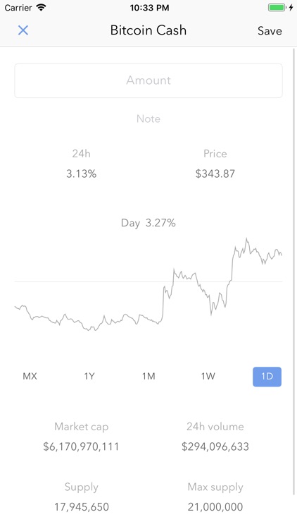 Coinport - altcoin portfolio