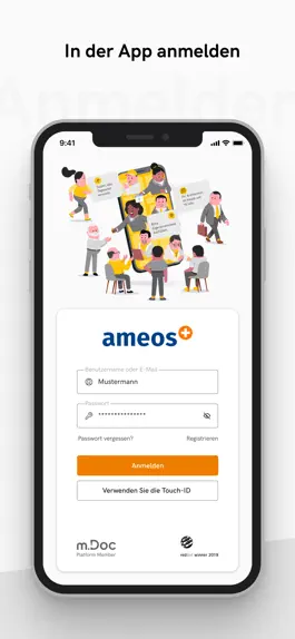 Game screenshot AMEOS Plus – Patientenportal apk
