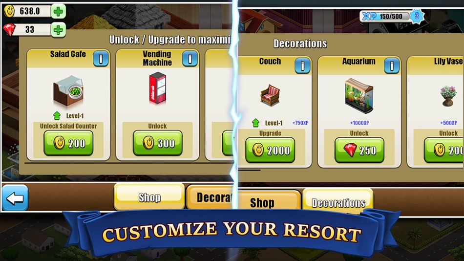 #4. Resort Tycoon-Hotel Simulation (iOS) 由: AppOn