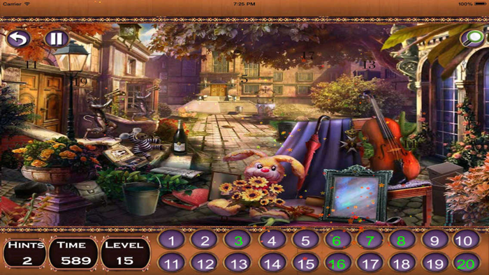 Hidden Numbers 4 in 1 Game