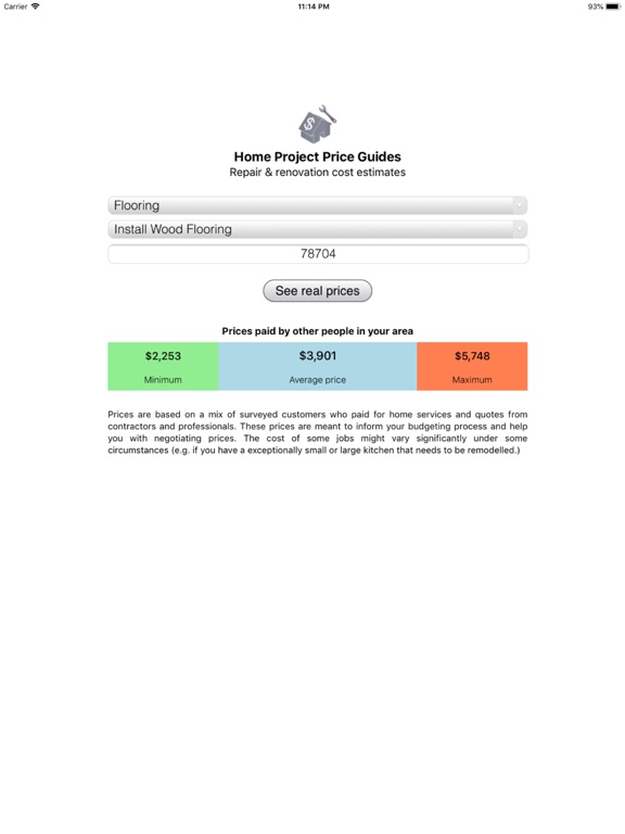 Home Project Price Guides image #1