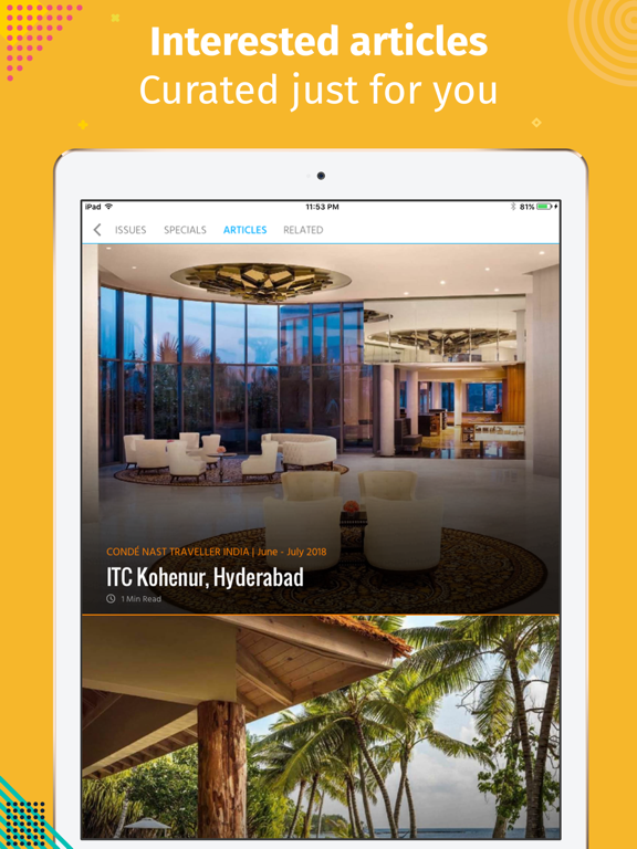 Screenshot #5 pour Condé Nast Traveller India