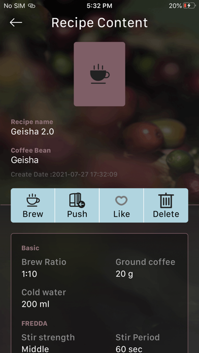 RAPIBREW FREDDA Screenshot