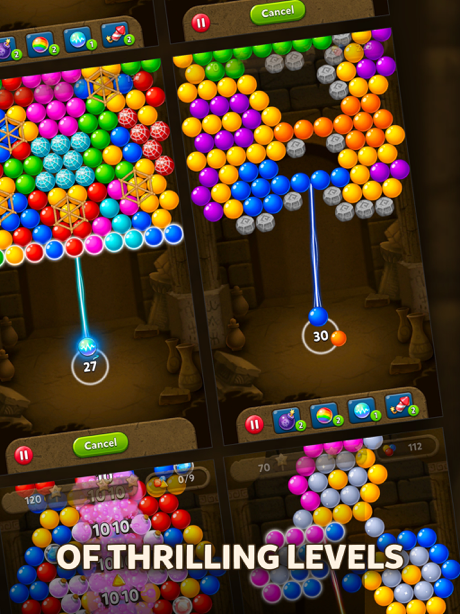 Cheats for Bubble Pop Origin Puzzle Game