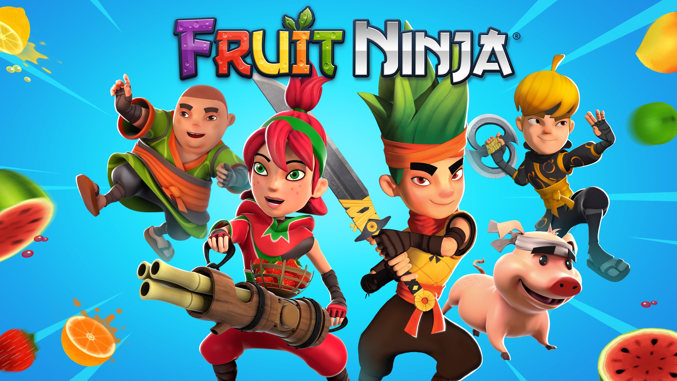 Screenshot do app Fruit Ninja®