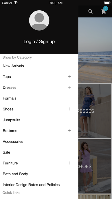 Indigo Boutique Screenshot