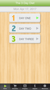 3 Day Diet screenshot