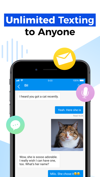 Dingtone: Phone Calls + Texts Screenshot